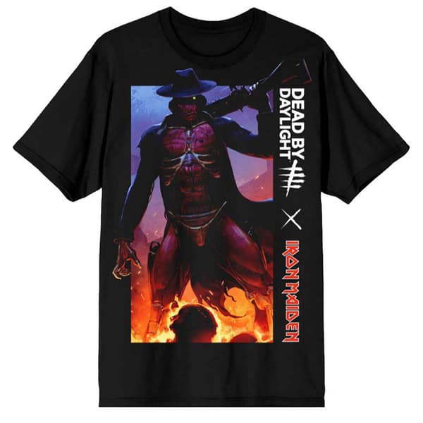 Iron Maiden Dead By Daylight Gunslinger T Shirt