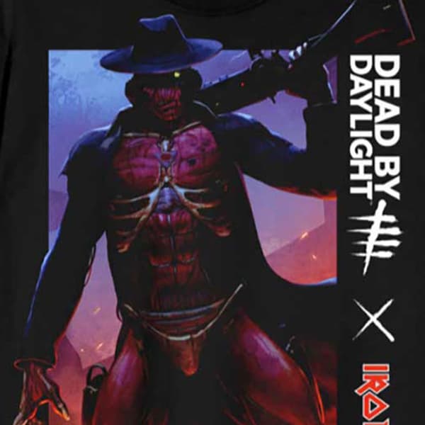 Iron Maiden Dead By Daylight Gunslinger T Shirt
