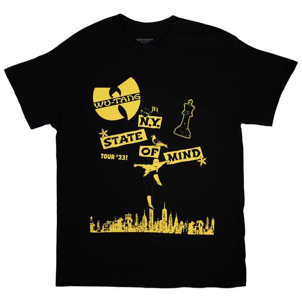 Wu-Tang Clan Tour 23 NY State Of Mind T Shirt