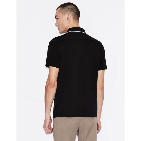 Armani Exchange Kortærmet Polo 8nzf70_z8m9z Sort L Mand