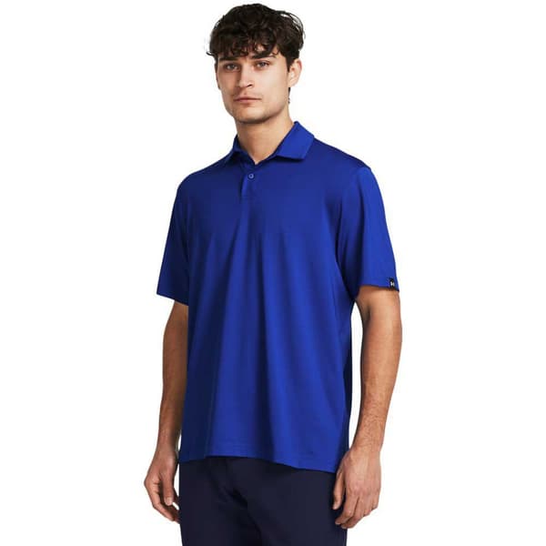 Under Armour Golf Kortärmad Piké Tee To Green Lb Blå 3XL