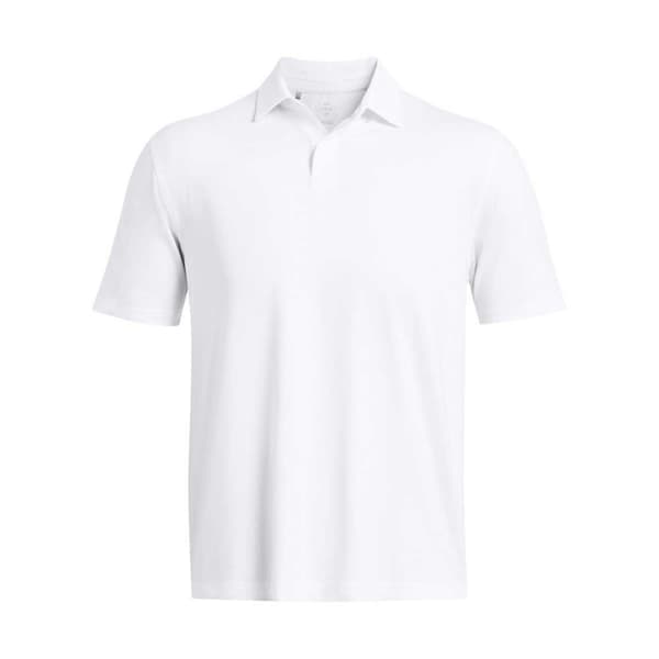 Under Armour Golf Kortärmad Piké Tee To Green Lb Vit 3XL