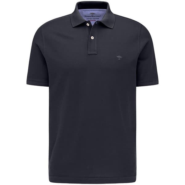 Fynch Hatton Kortærmet Polo 10001700 Blå 2XL Mand