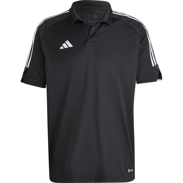 Adidas Kortærmet Polo Tiro23 L Sort M / Regular Mand