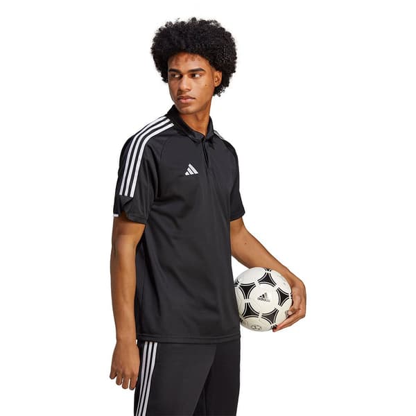Adidas Kortærmet Polo Tiro23 L Sort M / Regular Mand