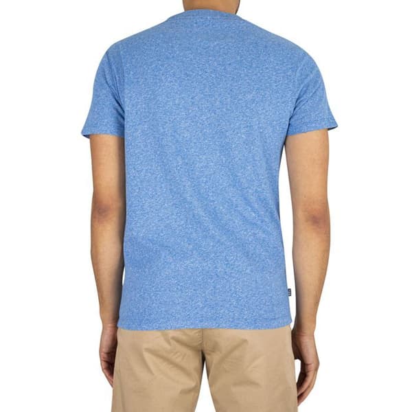 T-shirt - SUPERDRY - M1011245A 5XQ Fresh Blue Grit - Bomull - Kortsärmad - Rundhalsad