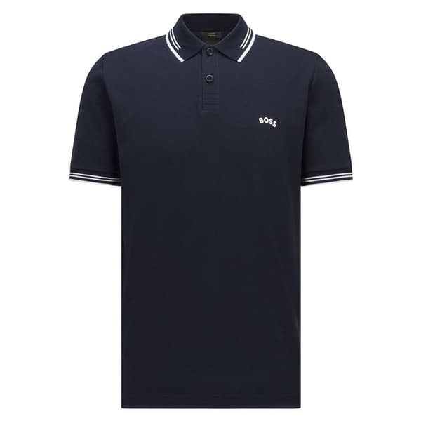 Boss Polo 50469210-402/paul Curved Blå S Man