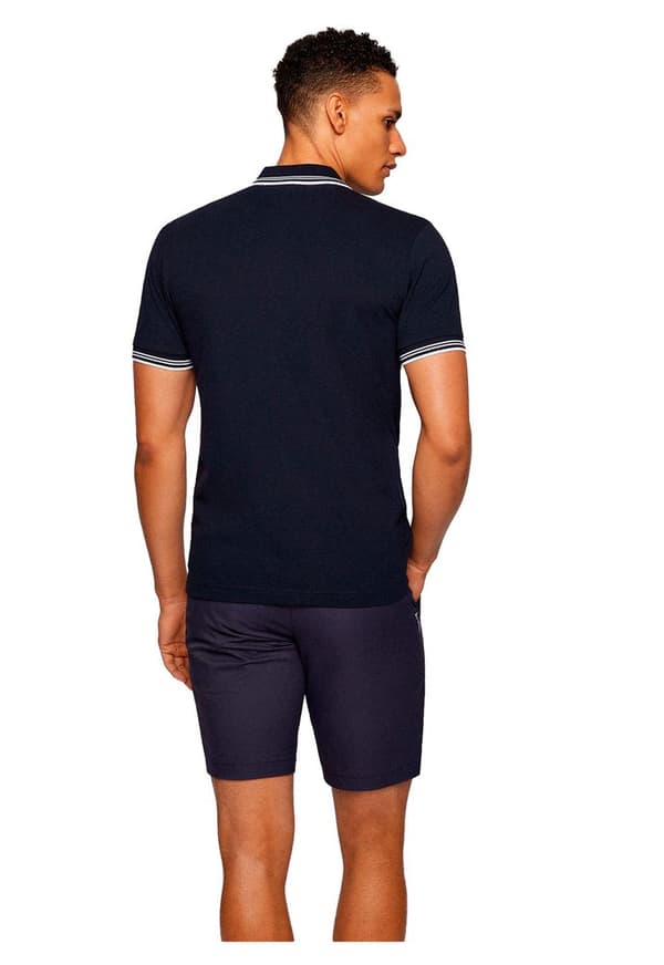 Boss Polo 50469210-402/paul Curved Blå S Man
