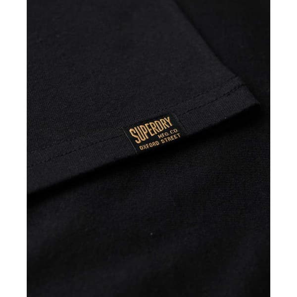 Superdry Lyhythihainen T-paita Classic Vintage Logo Heritage Musta XL Mies