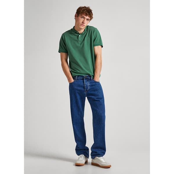 Pepe Jeans Kortærmet Polo New Oliver Gd Grøn 2XL Mand