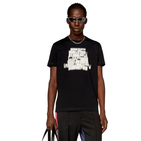 Diesel Kortærmet T-shirt Diegor N1 Sort S Mand
