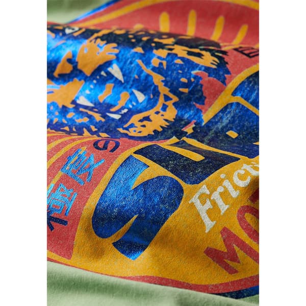 Superdry Gasoline Workwear T-shirt Med Korta ärmar Grönt M Man