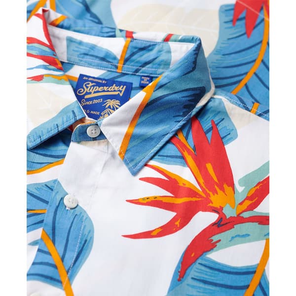 Superdry Kortärmad Tröja Hawaiian Flerfärgad M Man
