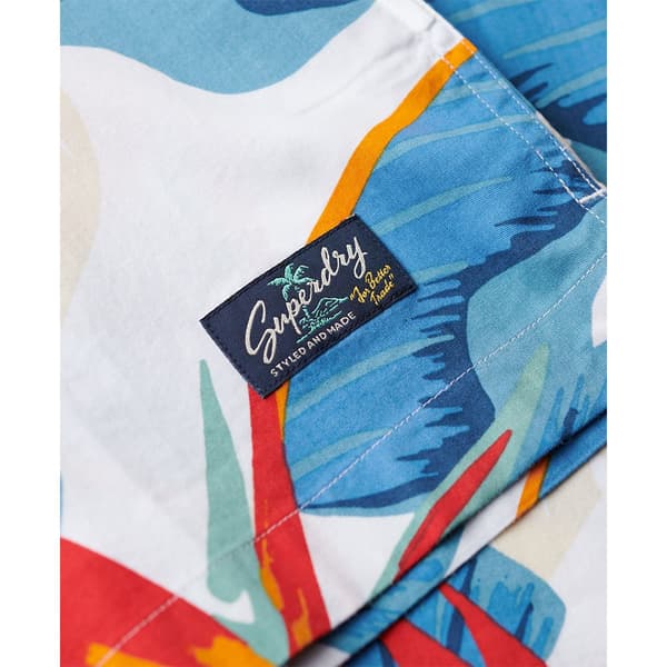 Superdry Kortärmad Tröja Hawaiian Flerfärgad M Man