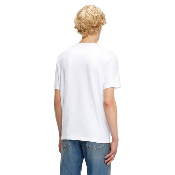 Diesel Kortärmad T-shirt T Adjust Q7 Vit XL Man