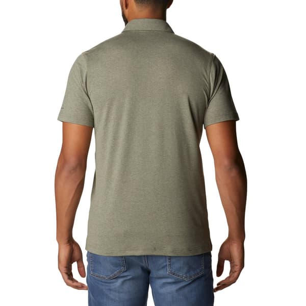 Columbia Tech Trail Polo Shirt 1768701397, Mand, T-shirt, Grøn