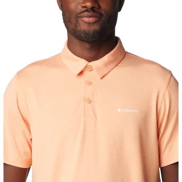 Columbia Tech Trail Polo Shirt 1768701882, Man, T-shirt, Orange