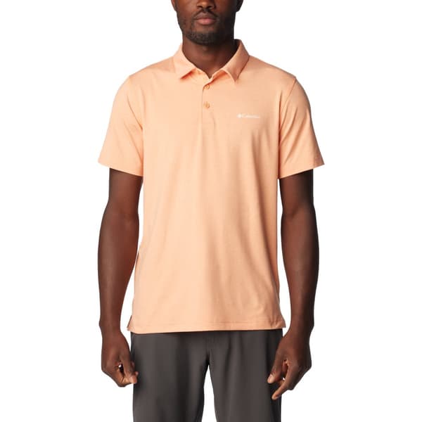 Columbia Tech Trail Polo Shirt 1768701882, Man, T-shirt, Orange
