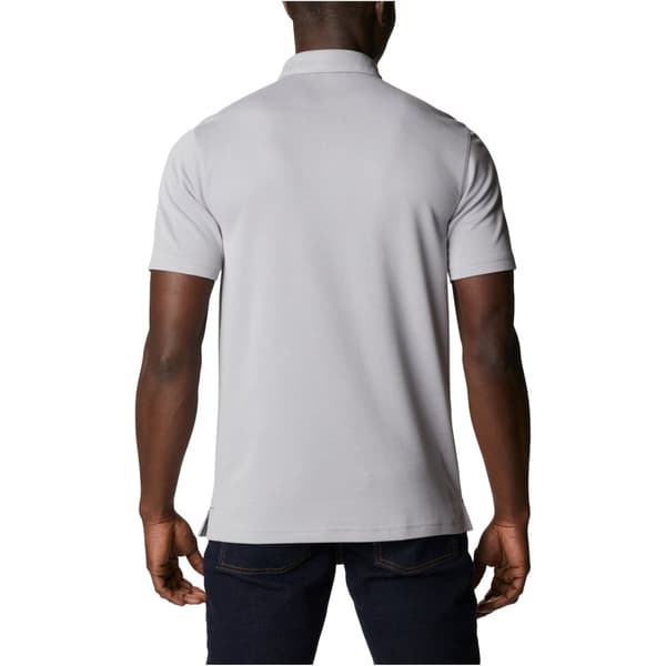 Columbia Nelson Point Polo 1772721039, Man, T-shirt, Grå