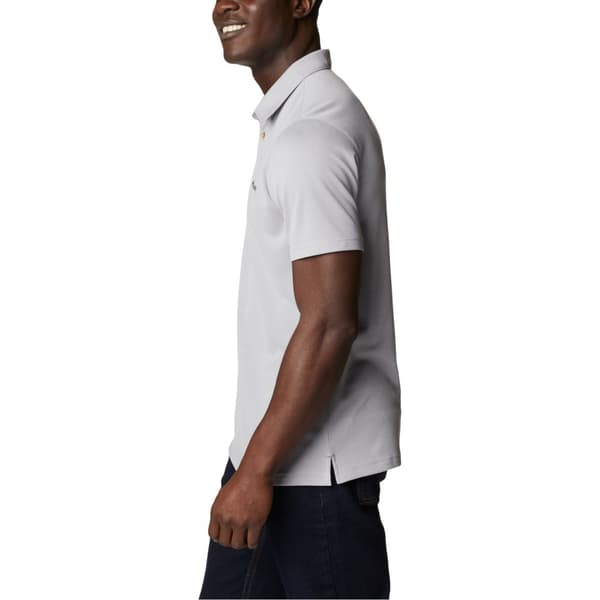 Columbia Nelson Point Polo 1772721039, Man, T-shirt, Grå