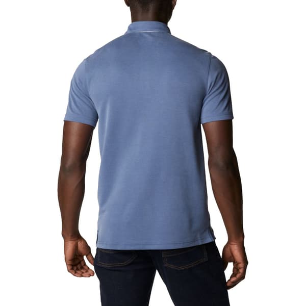 Columbia Nelson Point Polo 1772721478, Man, T-shirt, Marinblå
