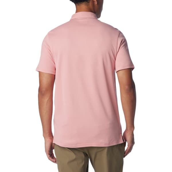 Columbia Nelson Point Polo 1772721629, Mand, T-shirt, Lyserød