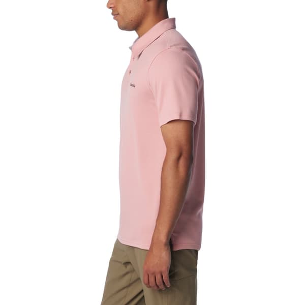 Columbia Nelson Point Polo 1772721629, Mand, T-shirt, Lyserød