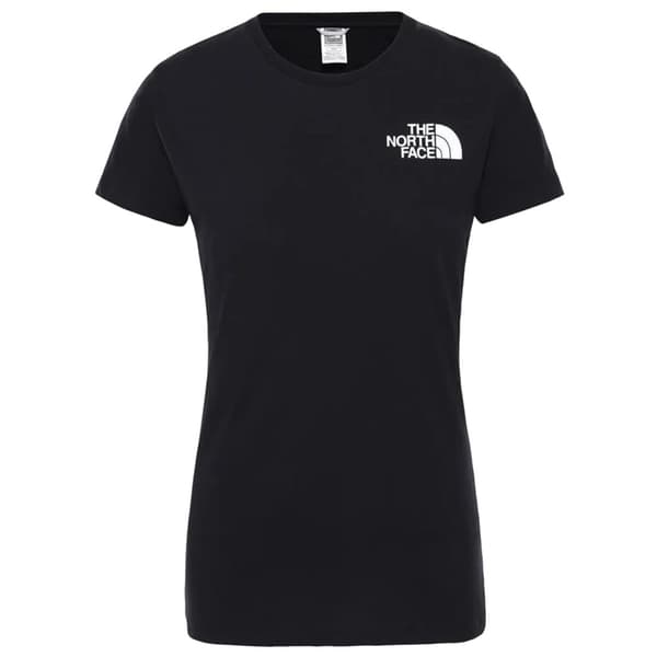 The North Face W Half Dome Tee NF0A4M8QJK3, Kvinde, T-shirt, Sort