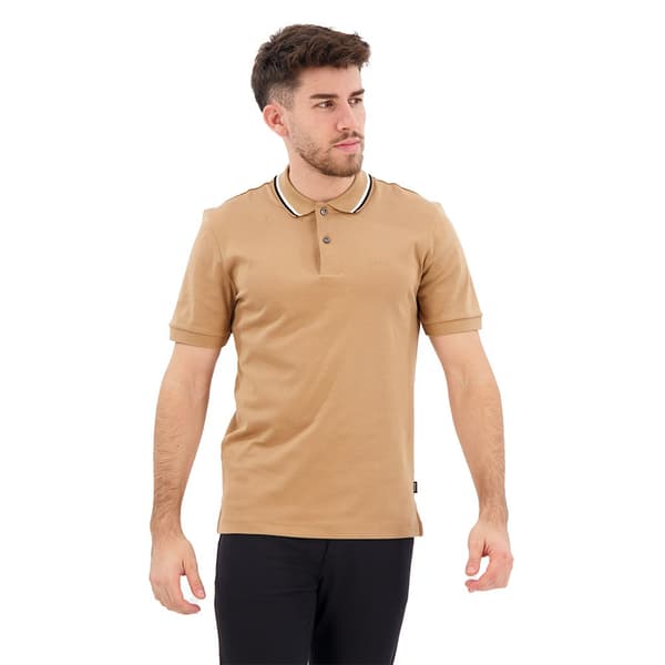 Boss Kortærmet Polo Penrose 38 Beige XL Mand