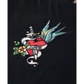 Miniatyrbillede 5 af 6: Superdry Tattoo Embroidered Fitted T-shirt Med Korte ærmer Sort L Kvinde