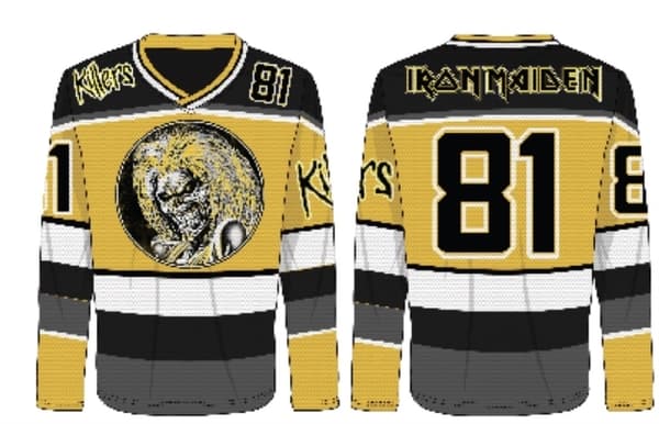 Iron Maiden: Killer 81 - Amplified Hockey Jersey Large