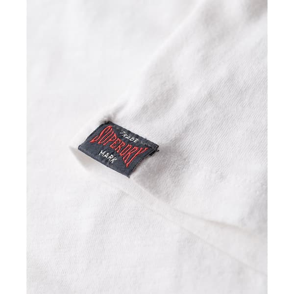 Superdry Athletic College Graphic T-shirt Med Korta ärmar Vit 2XL Man