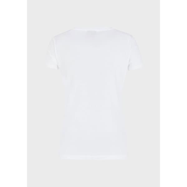 Ea7 Emporio Armani 8ntt65 T-shirt Med Korta ärmar Vit M Kvinna