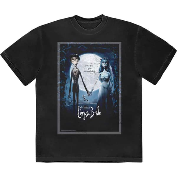 Corpse Bride Movie Poster T Shirt Black L