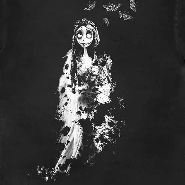 Corpse Bride Butterflies T Shirt