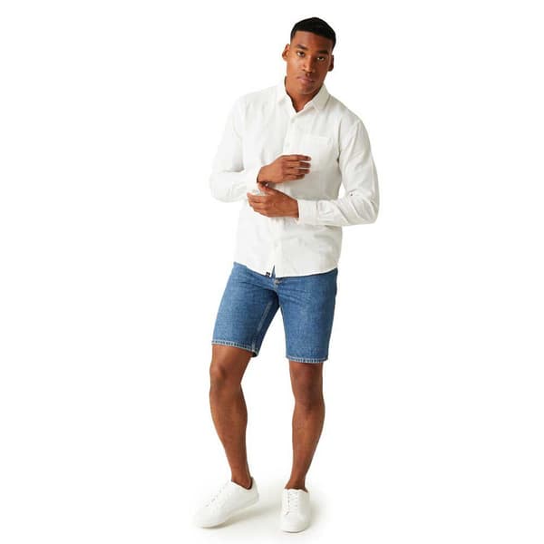 Regatta Skjorte Babbinswood Hvid 3XL Mand