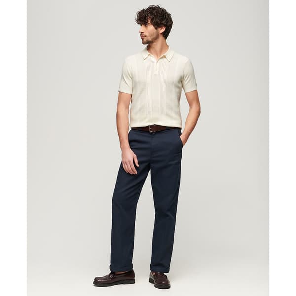 Superdry Kortärmad Piké M1110390a Beige L Man