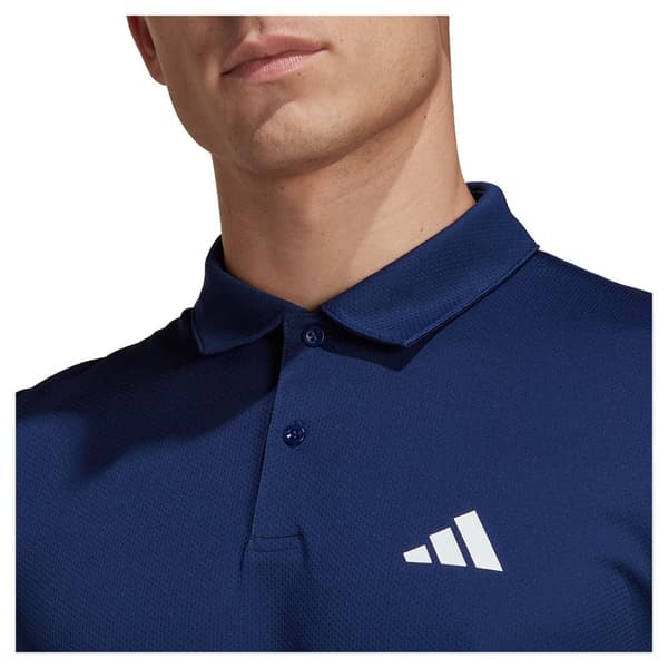 Adidas Kortærmet Polo Tr-es Base Blå M / Regular Mand