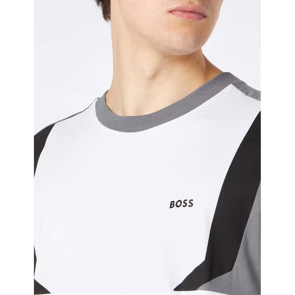 Boss 5 10203986 T-shirt Med Korte ærmer Hvid M Mand