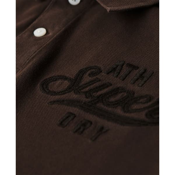 Superdry Polo Vintage Superstate Brun 2XL Mand