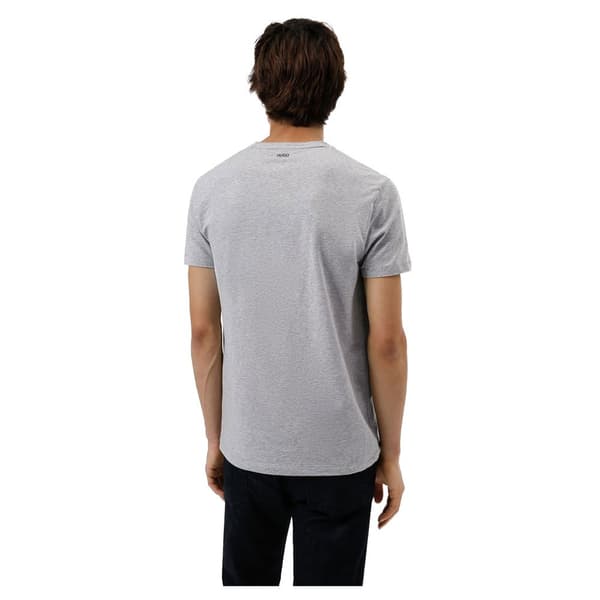 Hugo Kortärmad T-shirt Med V-ringning Vit XL Man