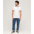 Miniatyrbild 4 av 6: Superdry Kortärmad Piké Sportswear Relaxed Tipped Vit L Man