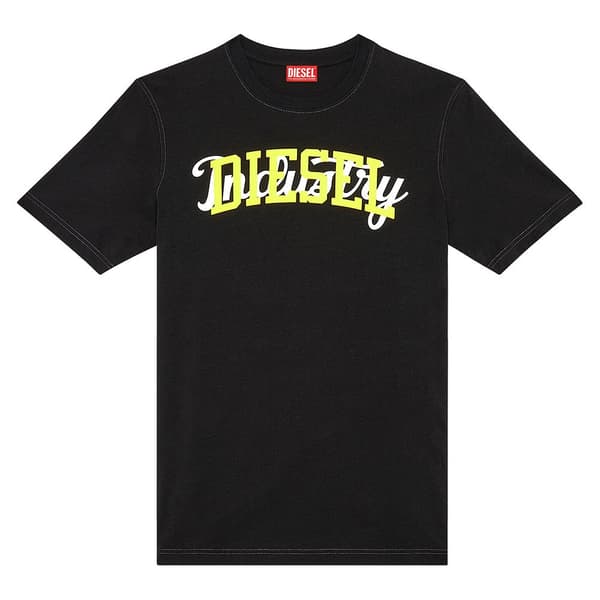 Diesel Just N10 T-shirt Med Korta ärmar Svart M Man
