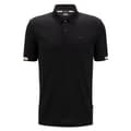 Miniatyrbillede 3 af 5: Boss Kortærmet Polo Parlay Sort 3XL Mand