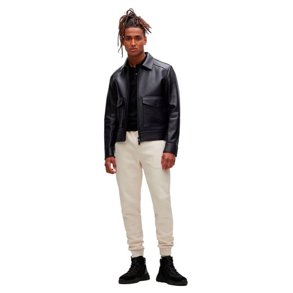 Boss Kortærmet Polo Parlay Sort 3XL Mand