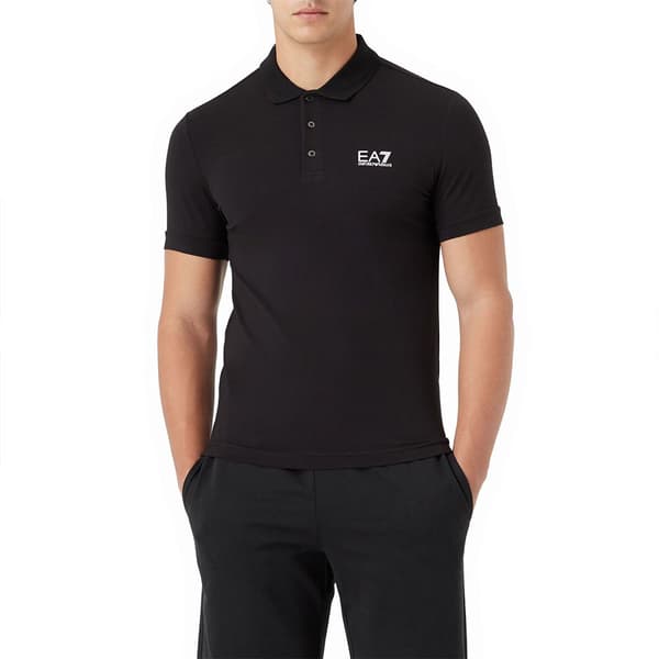 Ea7 Emporio Armani Kortärmad Piké 8npf04 Svart 2XS Man