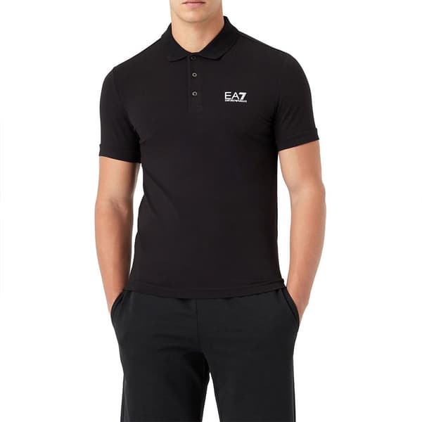 Ea7 Emporio Armani Kortärmad Piké 8npf04 Svart 2XS Man