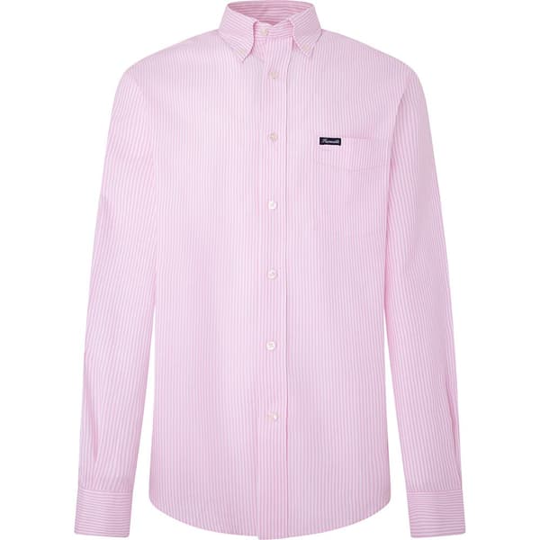 FaÇonnable Lang ærmet Skjorte Clb Bd Oxf New Pkt Rosa S Mand
