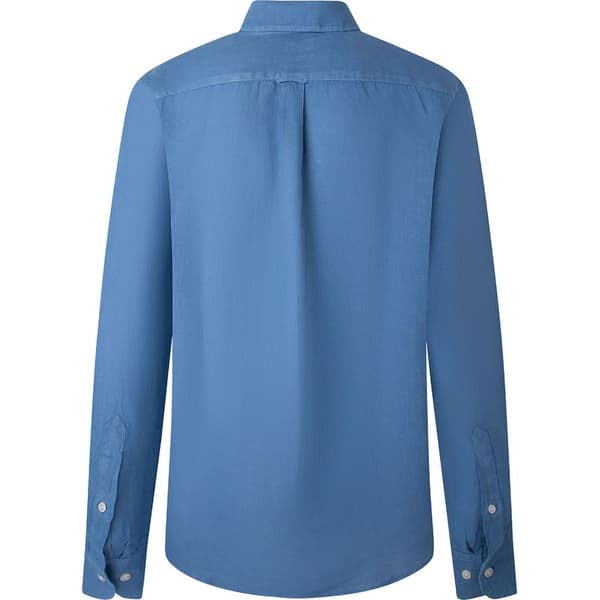 FaÇonnable Lang ærmet Skjorte Cl Sprd Gdlin Blå 2XL Mand