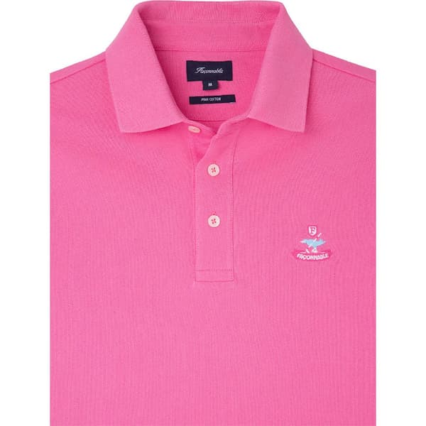 FaÇonnable Lyhythihainen Poolo Pima Birdie Pinkki 3XL Mies